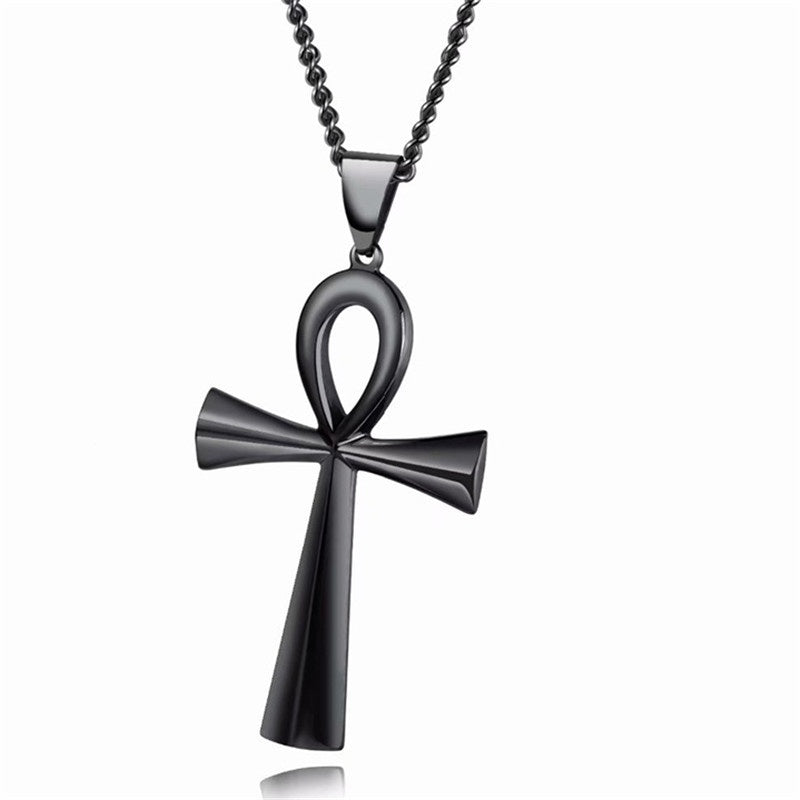 Kreuz Halskette – Edelstahl Streetwear Accessoire | Faith Over Everything - Nolé