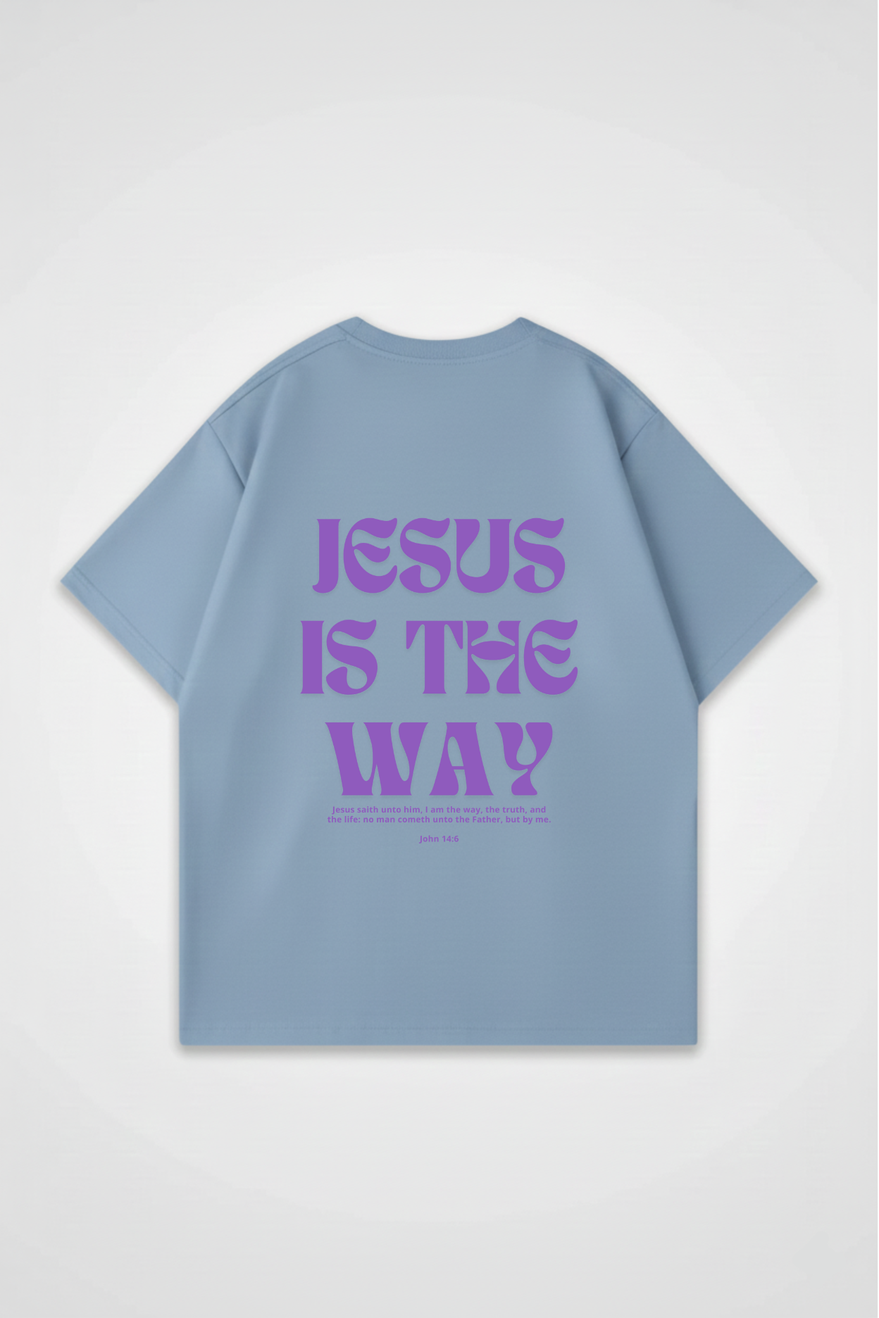 JESUS IS THE WAY OVERSIZED TEE