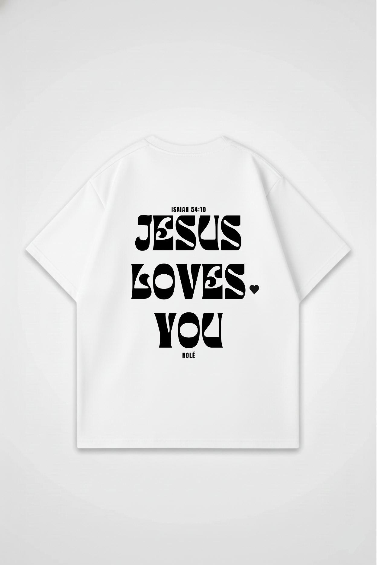 JESUS LOVES YOU WHITE