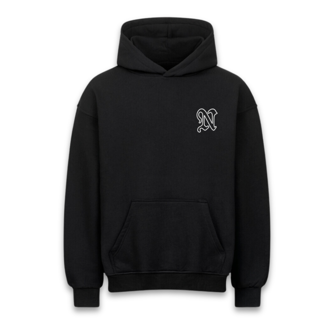 N LOGO OVERSIZED HOODIE - Nolé