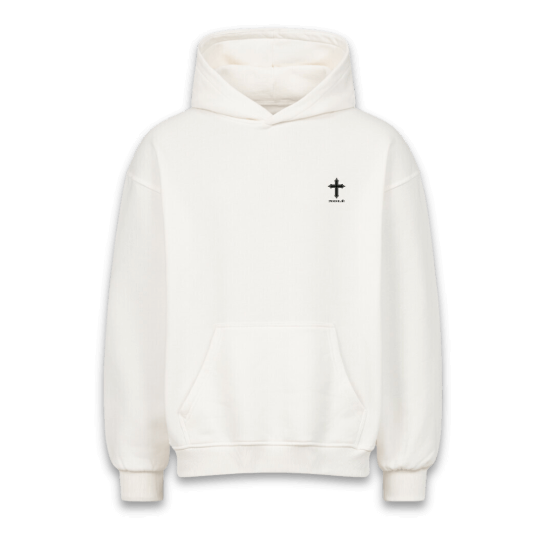 CROSS LOGO OVERSIZED HOODIE - Nolé