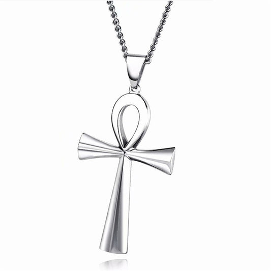 Kreuz Halskette – Edelstahl Streetwear Accessoire | Faith Over Everything - Nolé 