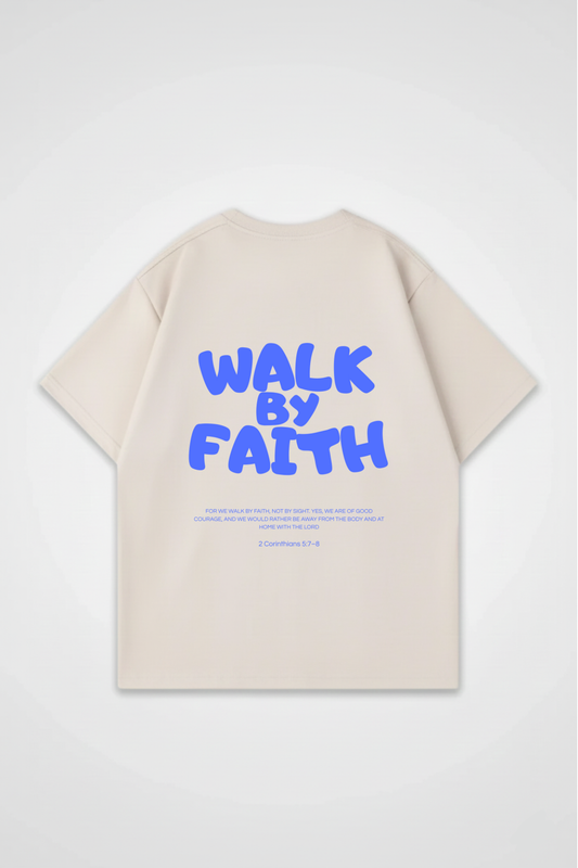 WALK BY FAITH OVERSIZED SHIRT