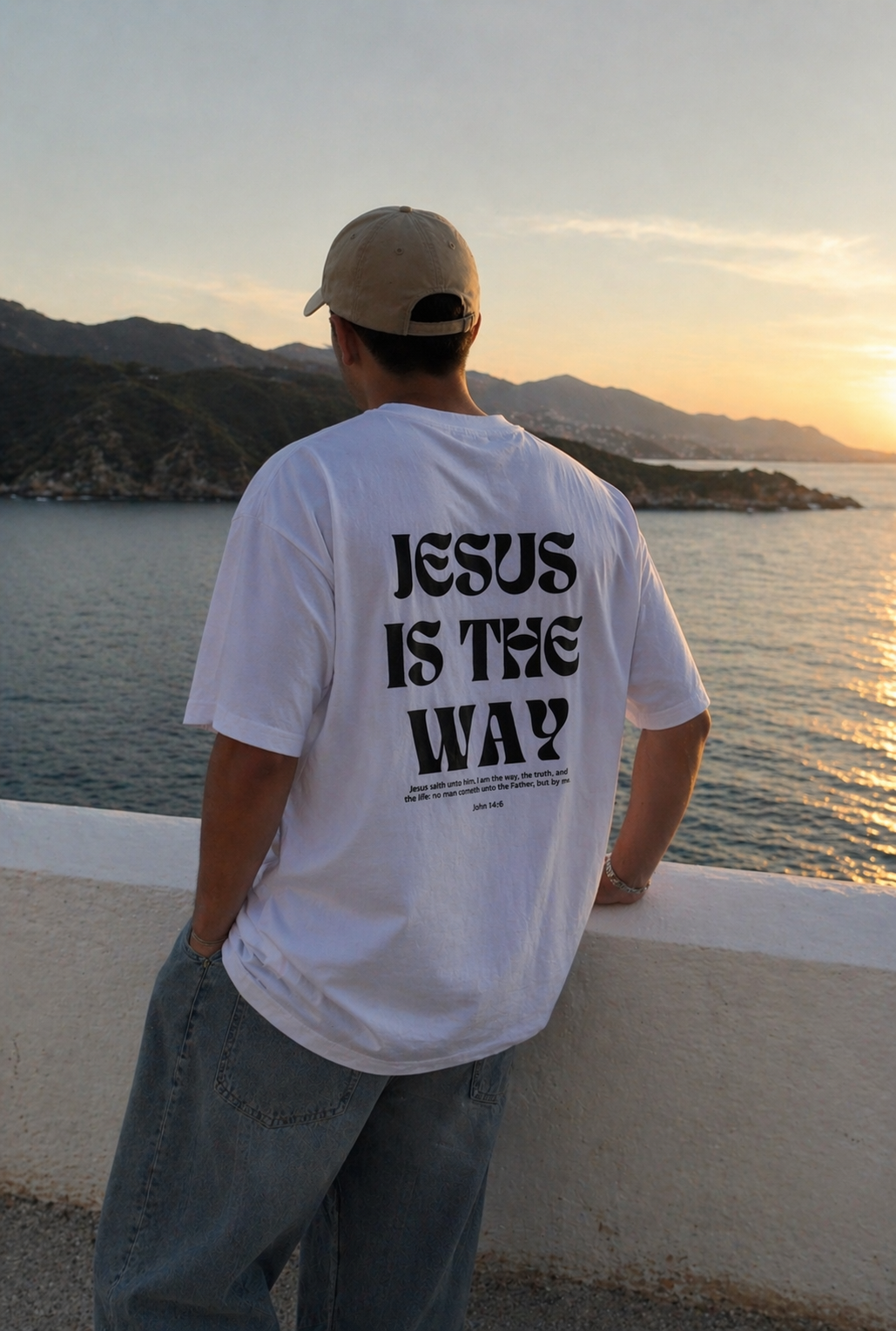 JESUS IS THE WAY WHITE