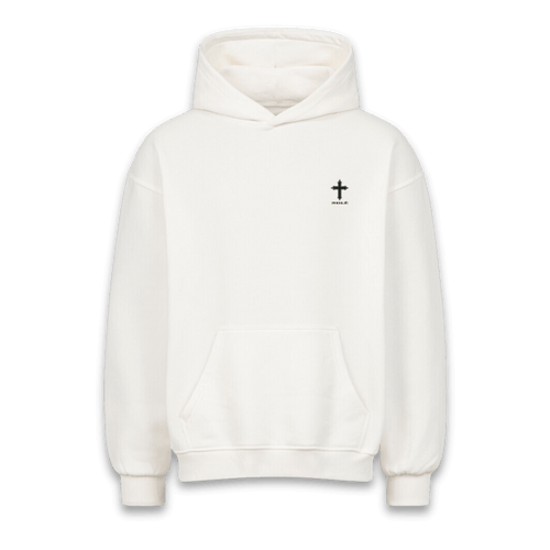CROSS LOGO OVERSIZED HOODIE