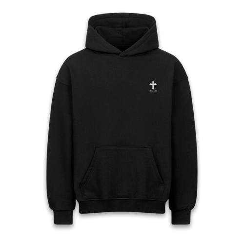 CROSS LOGO OVERSIZED HOODIE
